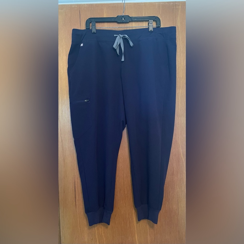 Figs Technical Collection Navy Blue XXL Petite Jogger Scrub